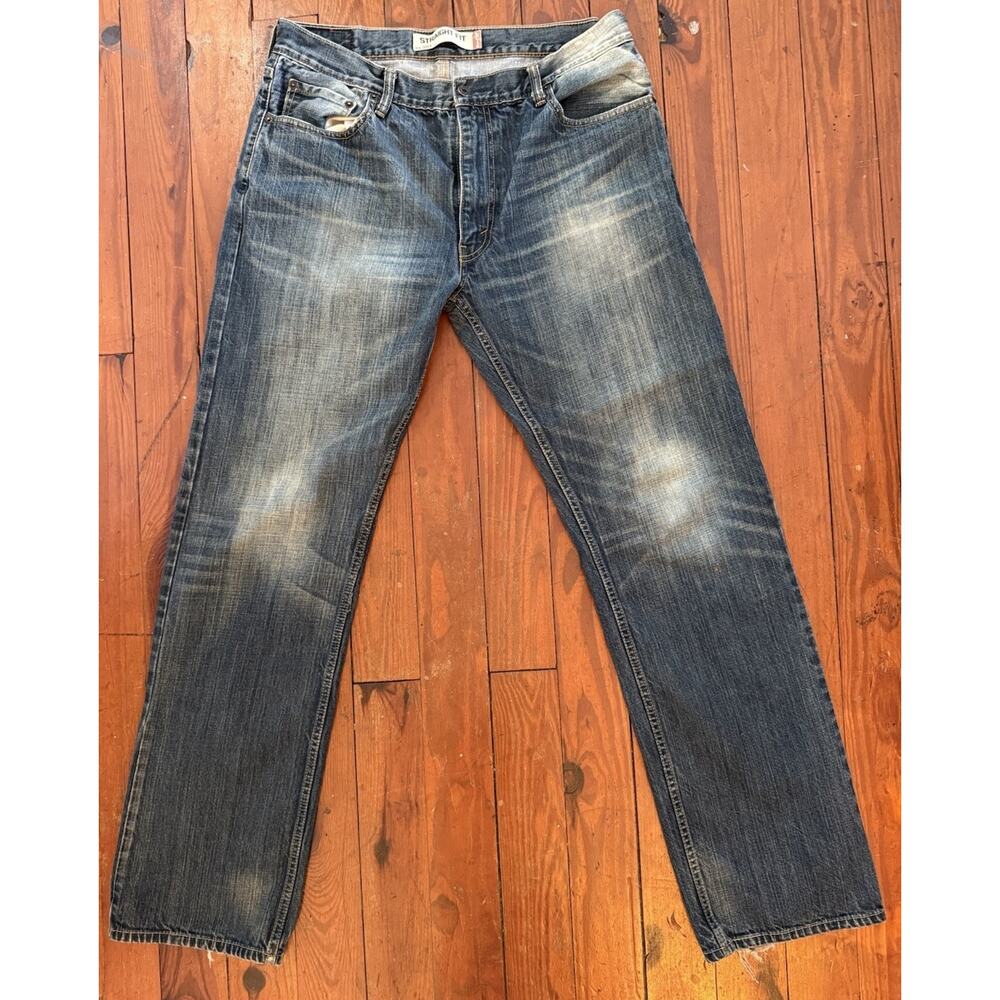 Levi’s 505 Men’s Jeans 36x34 VTG Red Tab Straight Leg Fit Cowboy Classic Biker